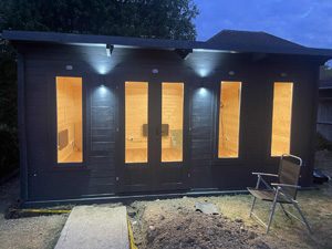 Holloway Electrical Ashford Kent Outbuilding_garden room supplies Holloway Electrical Ashford Kent Outbuilding_garden room supplies