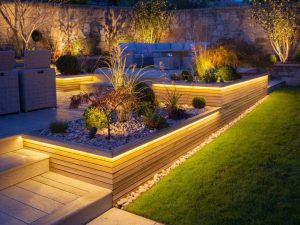 Holloway Electrical Exterior lighting installation in Ashford Kent Holloway Electrical Exterior lighting installation in Ashford Kent